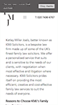 Mobile Screenshot of kmjsolicitors.com